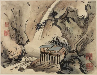 Fingerpainting, aus einem Album von zehn, 1684